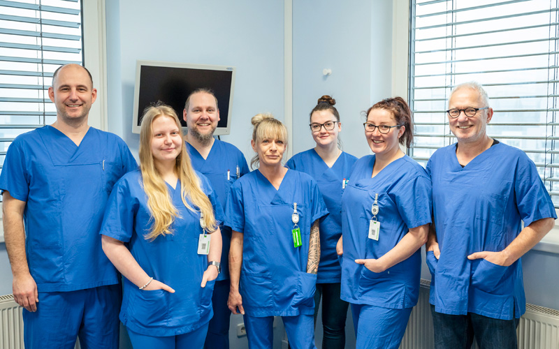 Team der Praxis für Endoskopie, Gastroenterologie, Viszeralchirurgie